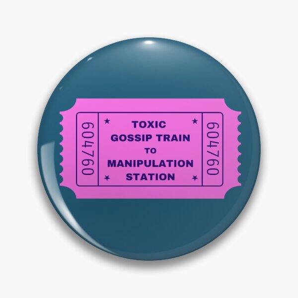 Item preview, Toxic Gossip Train Ticket designed and sold by Av-r08.