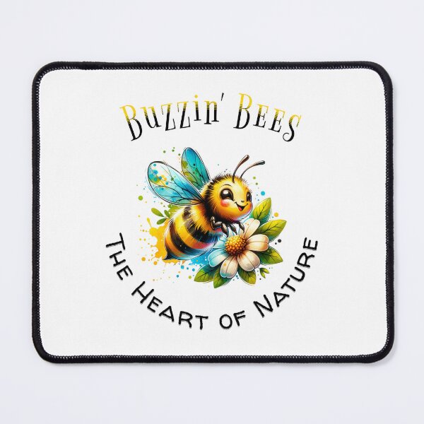Item preview, Buzzin' Bees The Heart of Nature designed and sold by absurditeestore.