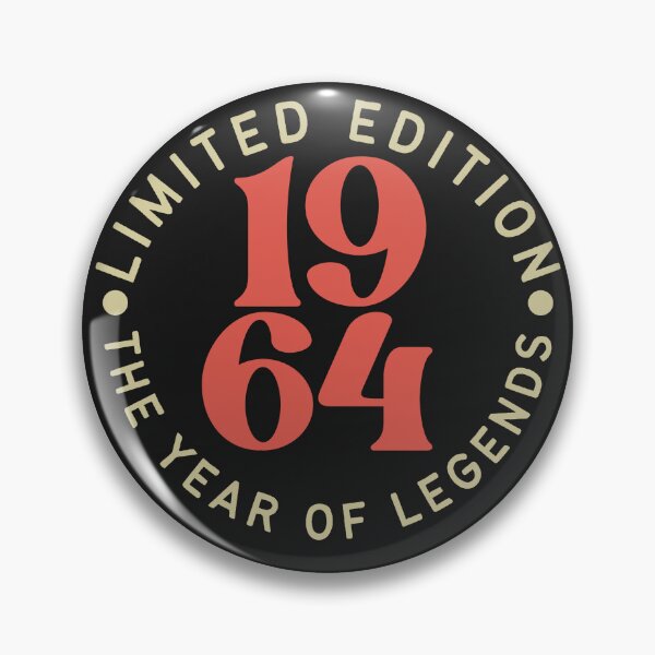 Artikelvorschau, Jahrgang 1964 limitierte Auflage, Geburtstagsgeschenk 1964 entworfen und verkauft von vintage-years.