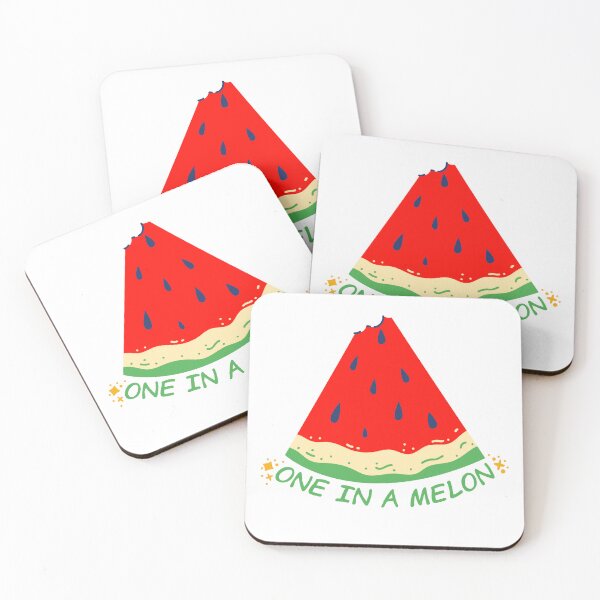 Item preview, One In A Melon | Watermelon | Melon | Watermelon Lover | Fruit Lover | Tropical Fruit designed and sold by PrintEveryday.