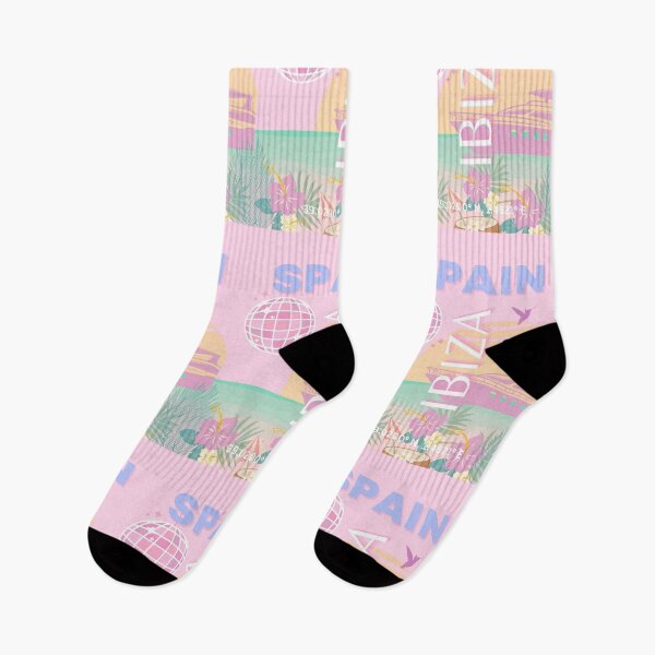 Item preview, Ibiza, Spain, Travel Art, Preppy Art, Pink designed and sold by Magic Love Art Print.