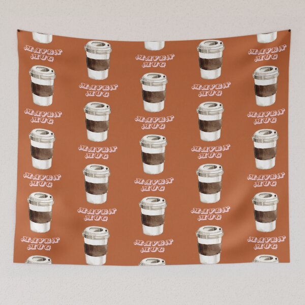 Item preview, Mug Maven | Funny Coffee Art designed and sold by Graphlie.