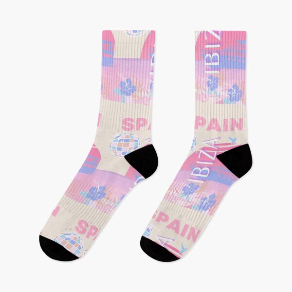 Item preview, Ibiza, Spain, Travel Art, Preppy Art, Pink designed and sold by Magic Love Art Print.