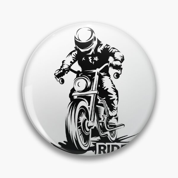 Item preview, Ride Motorcycle Biker Caferacer Streetfighter Racing Garage Symbol designed and sold by AndreMi.