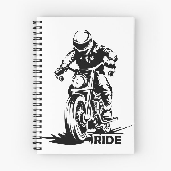 Item preview, Ride Motorcycle Biker Caferacer Streetfighter Racing Garage Symbol designed and sold by AndreMi.