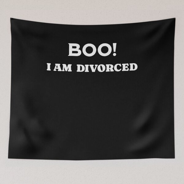 Item preview, Boo! I am Divorced designed and sold by InsanseCreation.