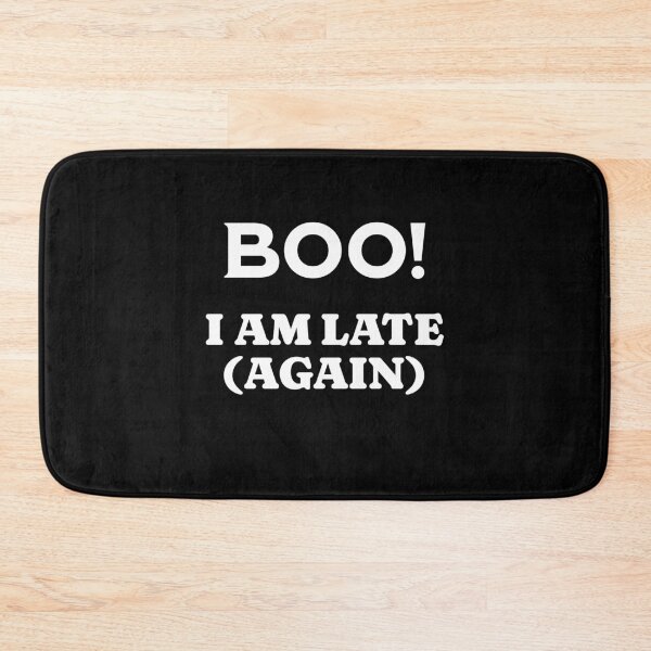 Item preview, Boo! I am Late designed and sold by InsanseCreation.