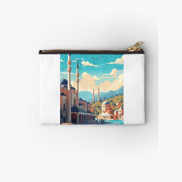 Item preview, Vintage Adana Türkiye travel poster – Minimal retro illustration of cultural city designed and sold by pod24.