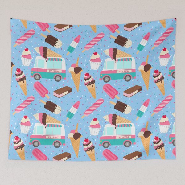 Item preview, Ice Cream Truck designed and sold by Nagore Illustrations.