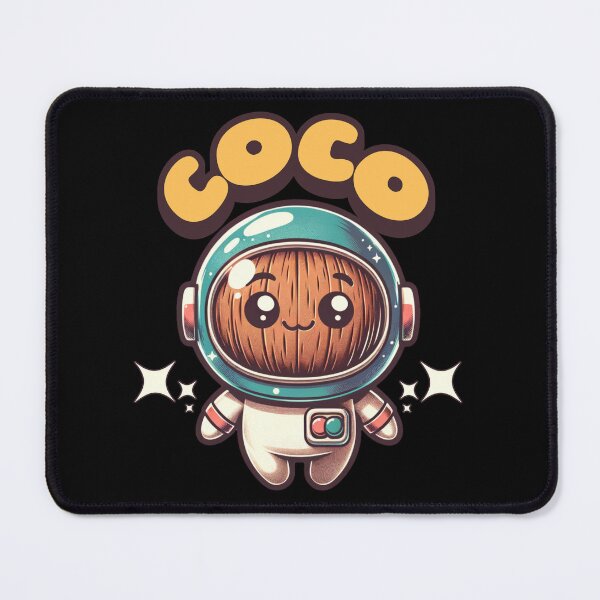 Item preview, Cute Astronaut Coconut Kawaii Cartoon Gift Kids designed and sold by InkyGenies.