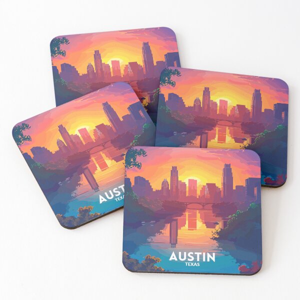 Item preview, Austin Texas - United States - Travel Art designed and sold by Marciolini.
