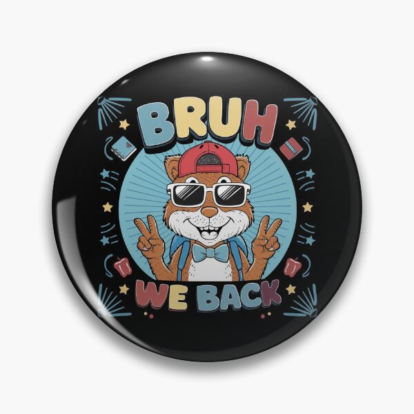 Item preview, Bruh We Back, Funny Back To School designed and sold by maseno.