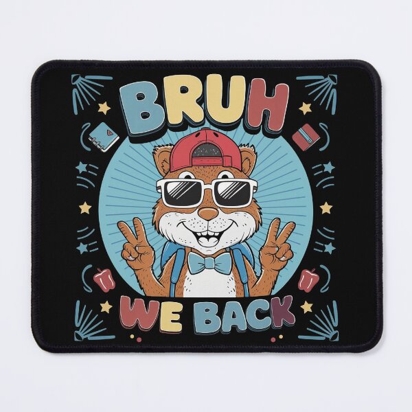 Item preview, Bruh We Back, Funny Back To School designed and sold by maseno.