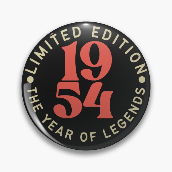 Item preview, vintage 1954 birthday, born in 1954 legend designed and sold by vintage-years.