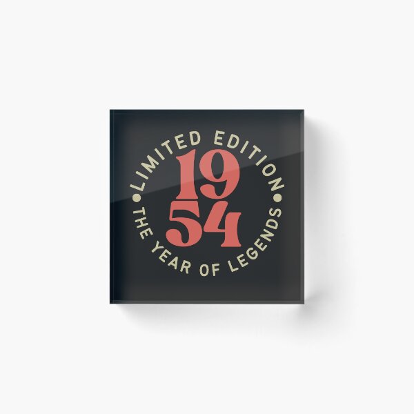 Item preview, vintage 1954 birthday, born in 1954 legend designed and sold by vintage-years.
