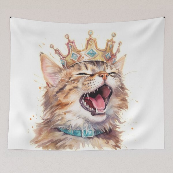 Item preview, Cat Princess designed and sold by Mohamedeinoo.