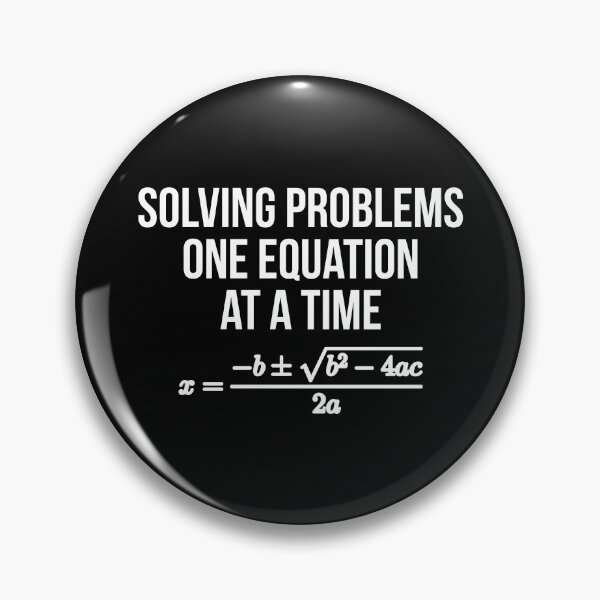 Item preview, Solving Problems One Equation at a Time Quadratic Formula designed and sold by at85productions.
