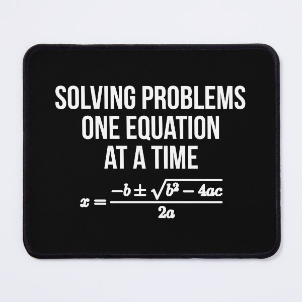 Item preview, Solving Problems One Equation at a Time Quadratic Formula designed and sold by at85productions.