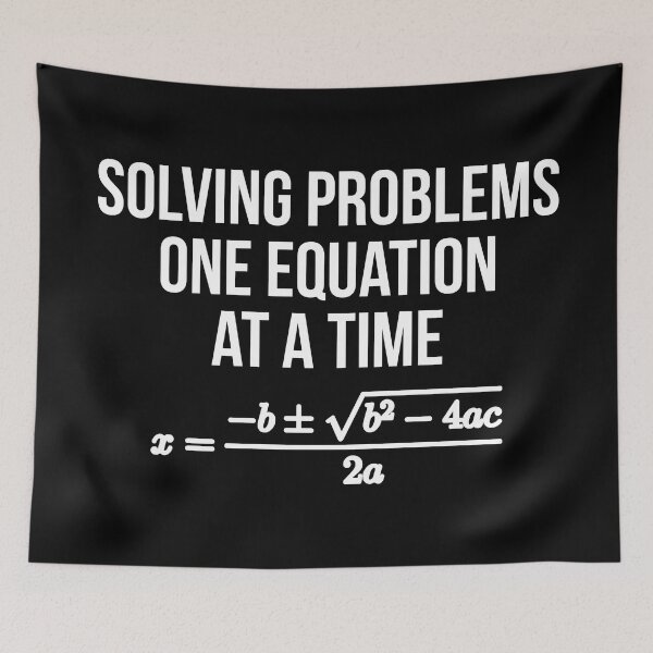 Item preview, Solving Problems One Equation at a Time Quadratic Formula designed and sold by at85productions.