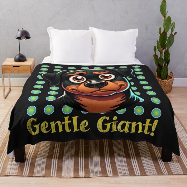 Item preview, Gentle Giant Rottweiler Cartoon Design designed and sold by SportyAndArtful.