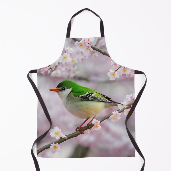 Item preview, Little Bird On Pink Blossom Flower Tree designed and sold by Bunmigraphics .