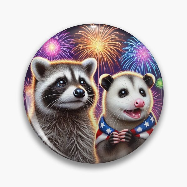 Item preview, Ultimate Realism: Fireworks Night with Possum and Raccoon designed and sold by joshdlopez.