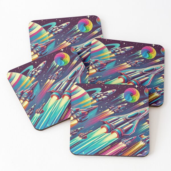 Item preview, Rocket Race in Space designed and sold by Marinaso.