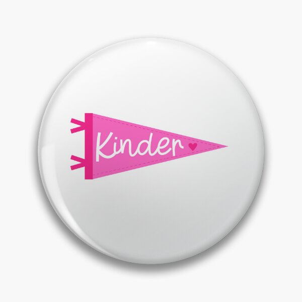 Item preview, Pink Kindergarten Kinder Pennant for Teachers designed and sold by tofumofo.