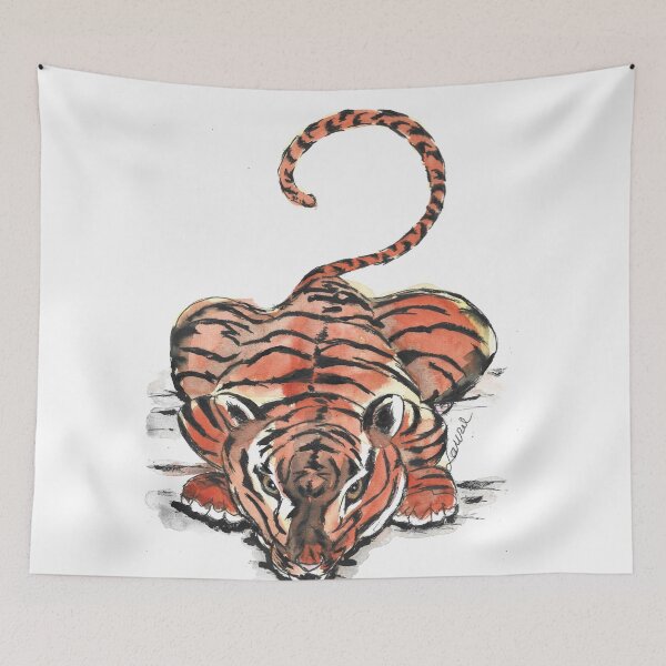 Item preview, stalking tiger designed and sold by lauriedidi.