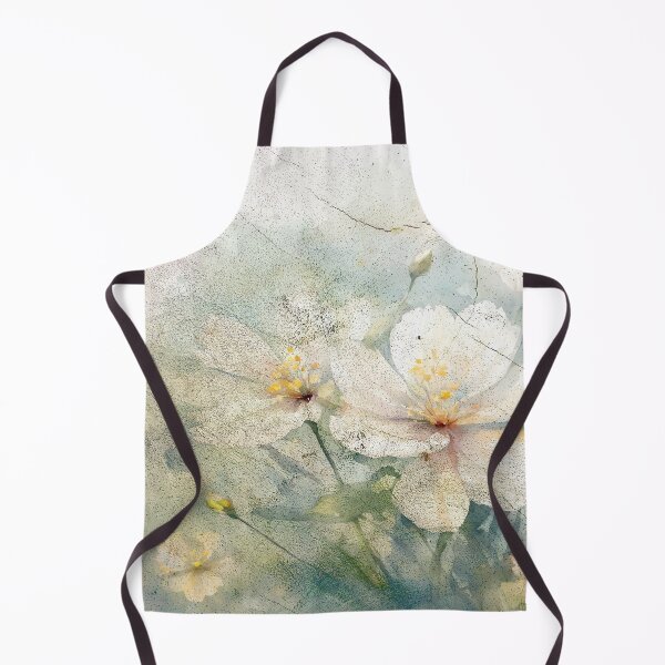 Item preview, Floral Green Yellow Antique Flowers Design 339 designed and sold by artbylucie.