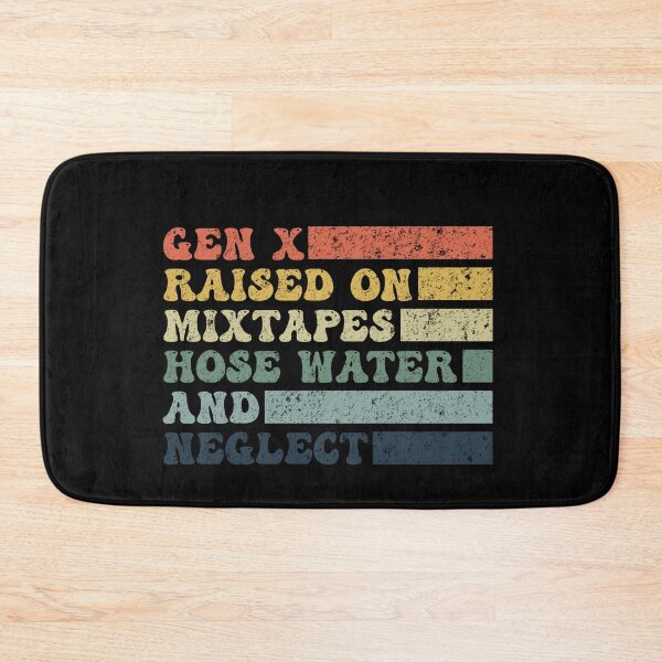 Item preview, Funny Gen X Raised on Mixtapes Hose Water and Neglect Retro designed and sold by Amineharoni.