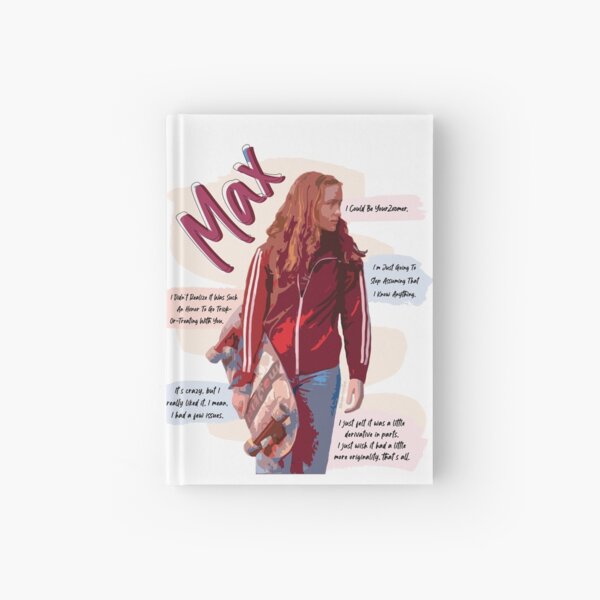 Artikel-Vorschau von Max Mayfield, Stranger Things-Zitate-Collage: GraphicLoveShop, designt und verkauft von Graphic Love Shop.