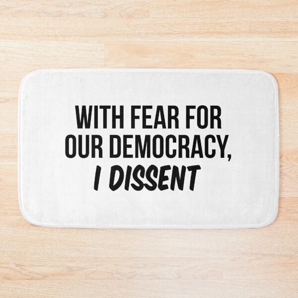 Item preview, Con miedo por nuestra democracia disiento designed and sold by allthetees.