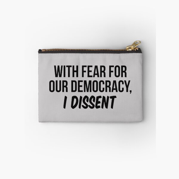 Item preview, Con miedo por nuestra democracia disiento designed and sold by allthetees.