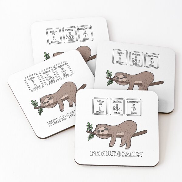 Item preview, i nap periodically sloth-Funny Sloth-Sloth Lover-Sloth Napping designed and sold by belladesign7.