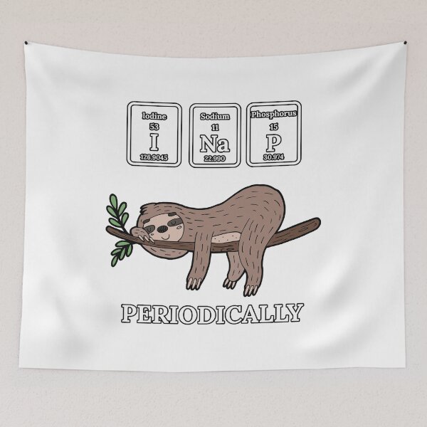 Item preview, i nap periodically sloth-Funny Sloth-Sloth Lover-Sloth Napping designed and sold by belladesign7.