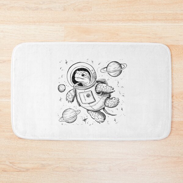 Item preview, Cosmonaut silhouette Galaxy Astronaut with Planet designed and sold by VerdePlantTees.