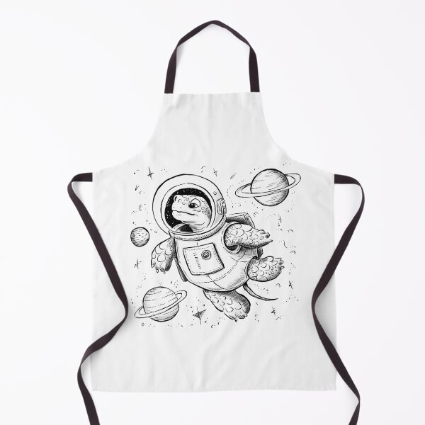 Item preview, Cosmonaut silhouette Galaxy Astronaut with Planet designed and sold by VerdePlantTees.