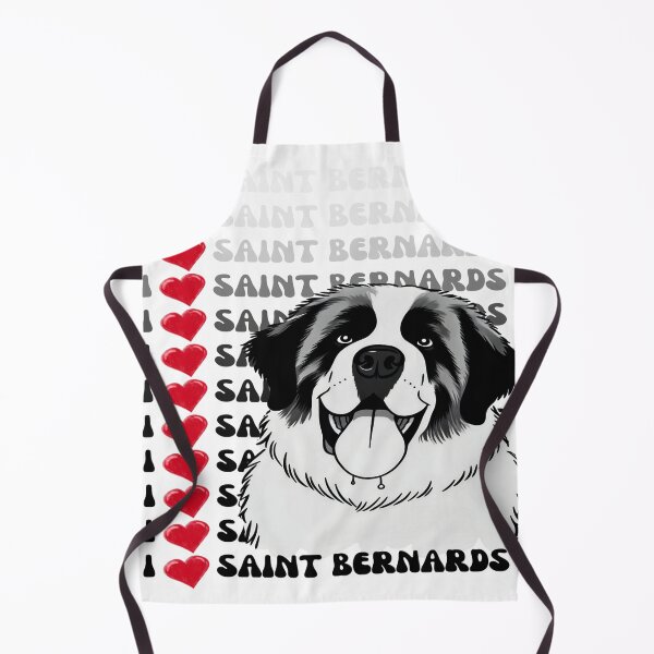 Item preview, Saint Bernards Cute and Playful Dog Lover Design designed and sold by gleefulme.