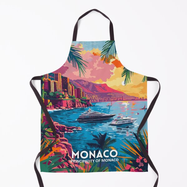 Item preview, Monaco Principality of Monaco - Travel art designed and sold by Marciolini.