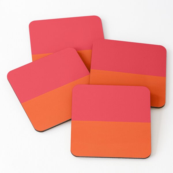 Item preview, Red and Orange Painterly Freehand Stripes designed and sold by OneThreeSix.