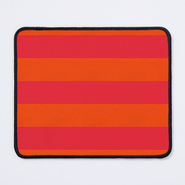 Item preview, Red and Orange Painterly Freehand Stripes designed and sold by OneThreeSix.