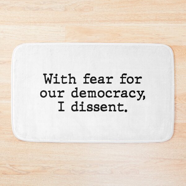 Item preview, Con miedo por nuestra democracia disiento designed and sold by allthetees.