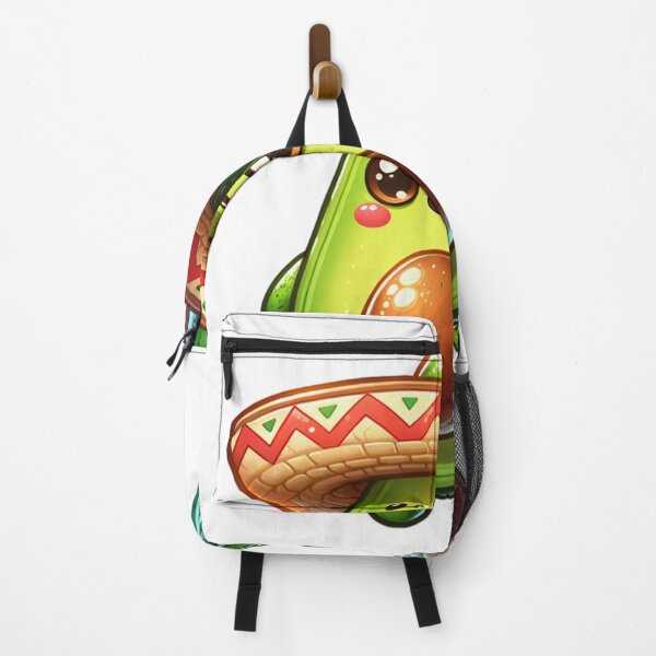 Item preview, Happy Avocado with Mexican Hat Cartoon designed and sold by JesNoh.