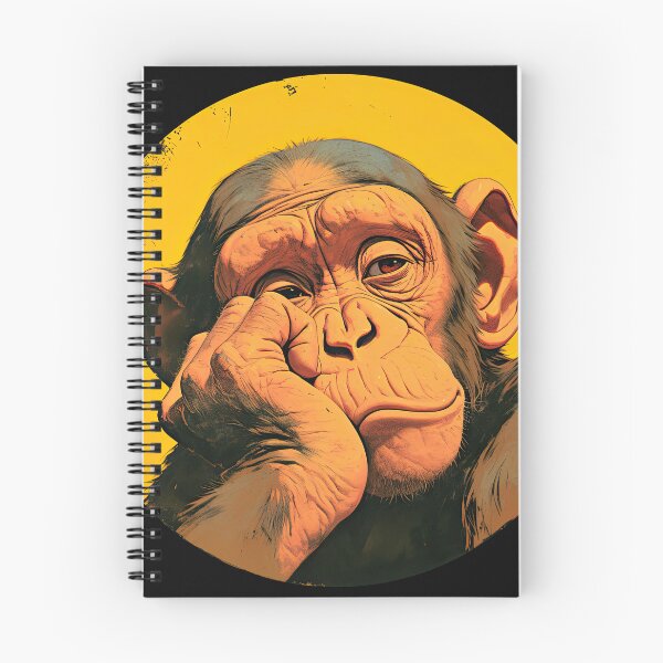 Item preview, Disapproving monkey 3 designed and sold by obstinator.