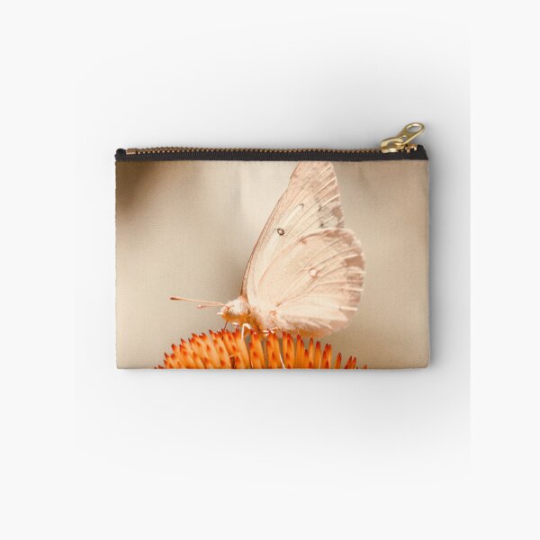 Item preview, Mariposa Blanca Sobre Coneflower Rosa designed and sold by FeatherfallSTU.