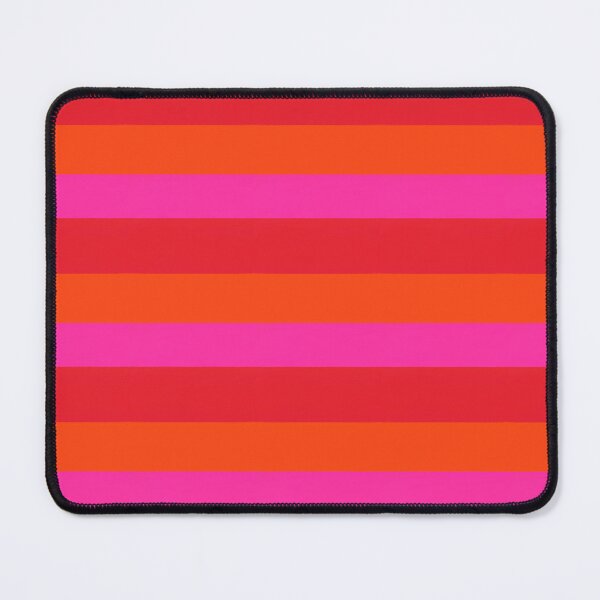 Item preview, Red, Orange and Hot Pink Painterly Freehand Stripes designed and sold by OneThreeSix.