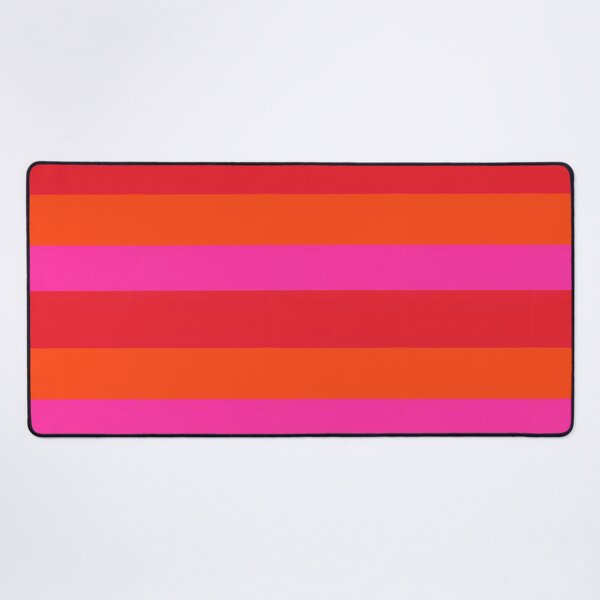 Item preview, Red, Orange and Hot Pink Painterly Freehand Stripes designed and sold by OneThreeSix.