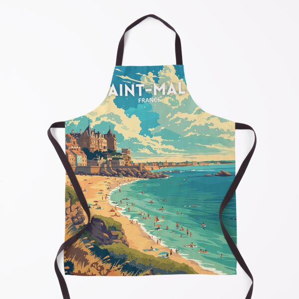Item preview, Saint-Malo France - Travel art designed and sold by Marciolini.