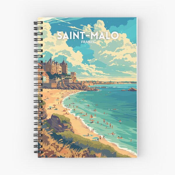 Item preview, Saint-Malo France - Travel art designed and sold by Marciolini.